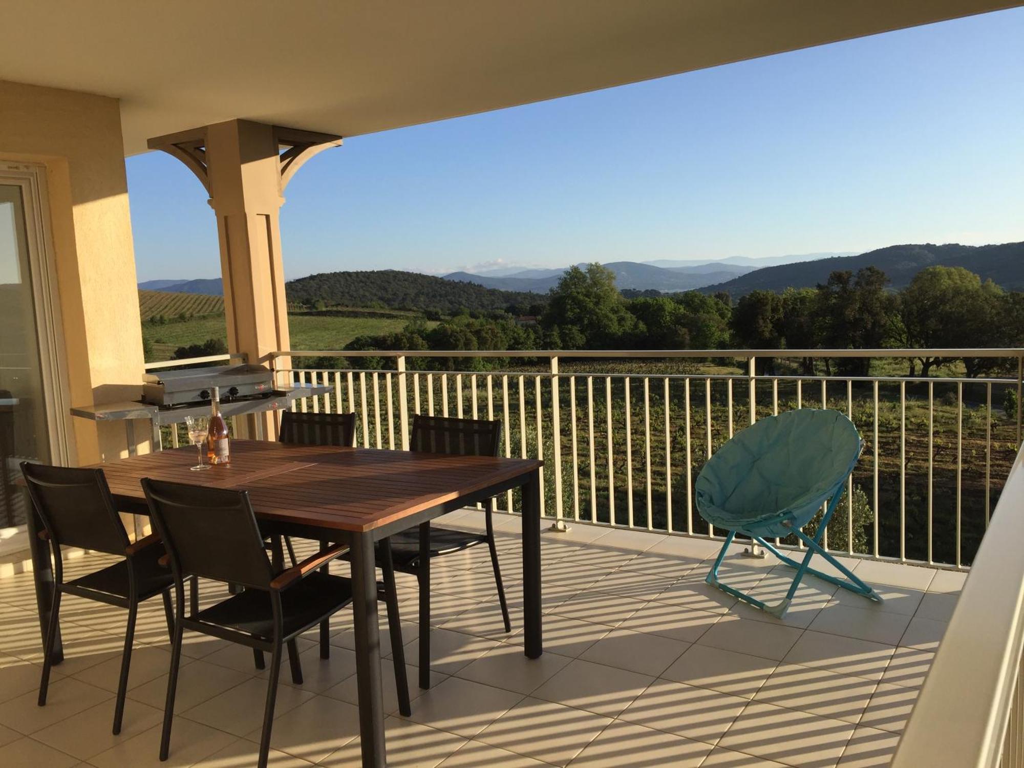 Appartement T3 - Residence De Standing Vue Vignes La Croix-Valmer Eksteriør billede